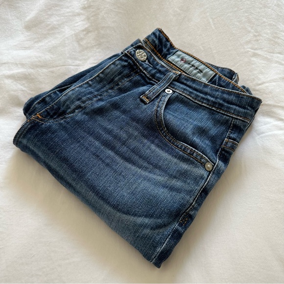 AG Jeans Medium Denim The Phoebe Vintage High Rise Size 28R - Picture 3 of 8